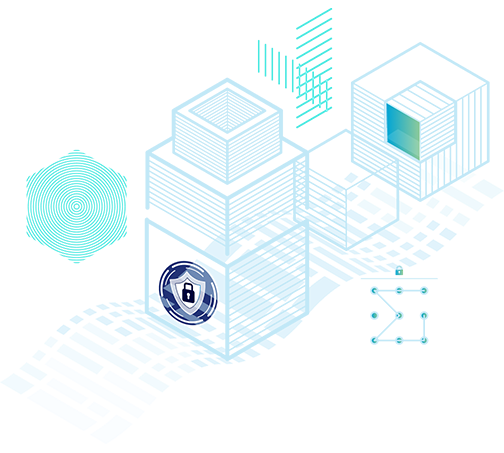 Cloud with SMS Security Illustration for AWS